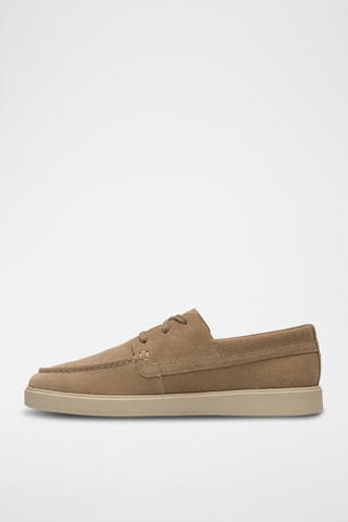 Náuticos de nobuk Lockford - Beige