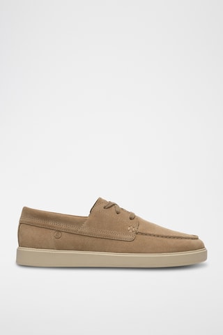 Náuticos de nobuk Lockford - Beige