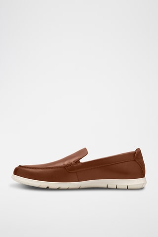 Mocasines de piel Flexway - Marrón