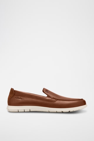 Mocasines de piel Flexway - Marrón