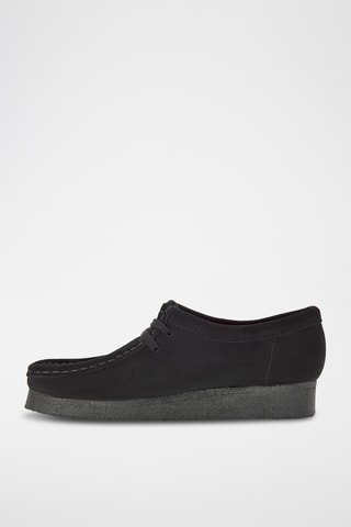 Mocasines de nobuk Wallabee - Negro