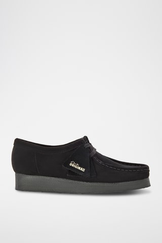 Mocasines de nobuk Wallabee - Negro