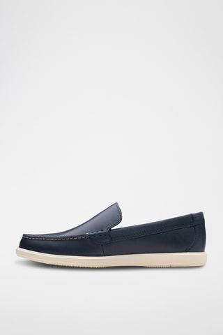 Mocasines de piel Bratton - Azul marino