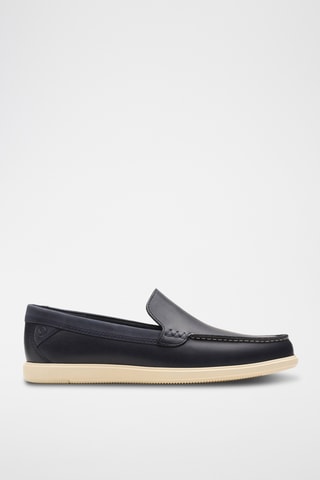 Mocasines de piel Bratton - Azul marino
