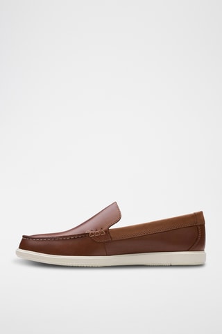 Mocasines de piel Bratton - Marrón