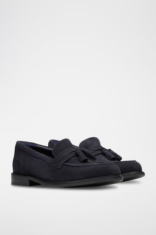 Mocasines de nobuk CraftArlo - Azul marino
