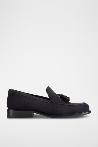 Mocasines de nobuk CraftArlo - Azul marino