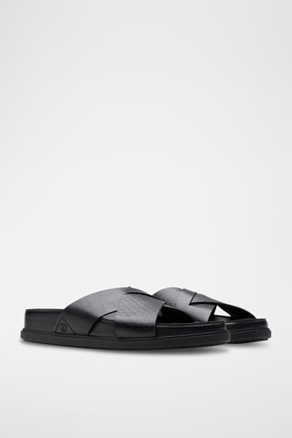 Sandalias de piel Torford - Negro