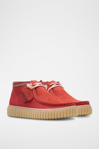 Zapatillas altas de nobuk Torhill - Rojo