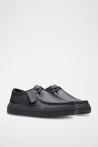 Derbies de piel con plataforma Torhill - Negro
