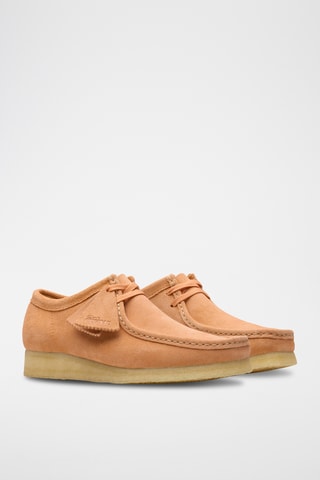 Botas de nobuk Wallabee - Naranja