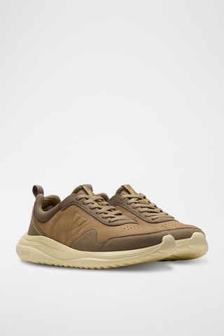 Zapatillas de piel Lt360 - Marrón
