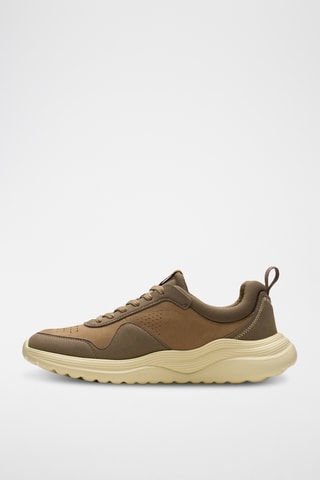 Zapatillas de piel Lt360 - Marrón
