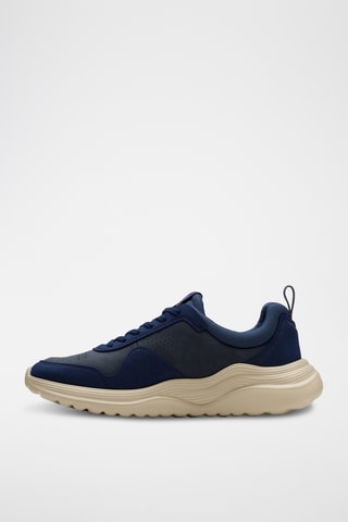 Zapatillas de piel Lt360 - Azul marino
