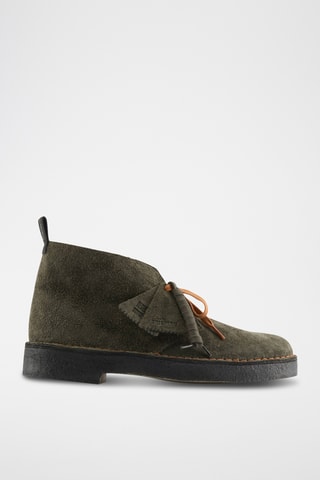 Botas de nobuk Desert - Verde oscuro