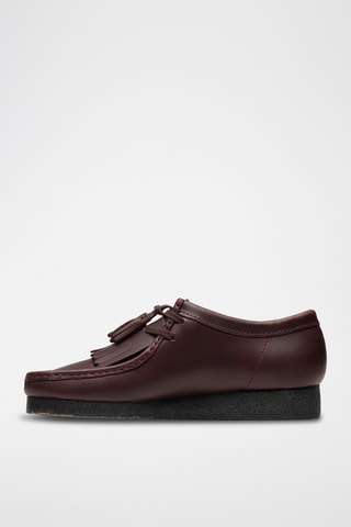 Mocasines de piel Wallabee - Burdeos