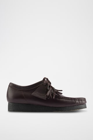 Mocasines de piel Wallabee - Burdeos