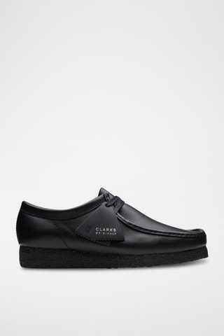 Mocasines de piel Wallabee - Negro