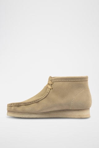 Botas de nobuk Wallabee - Beige