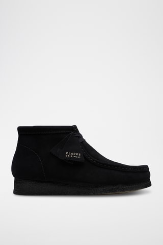 Botas de nobuk Wallabee - Negro