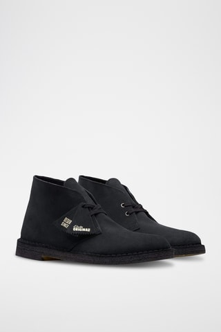 Botas de nobuk Desert - Azul marino