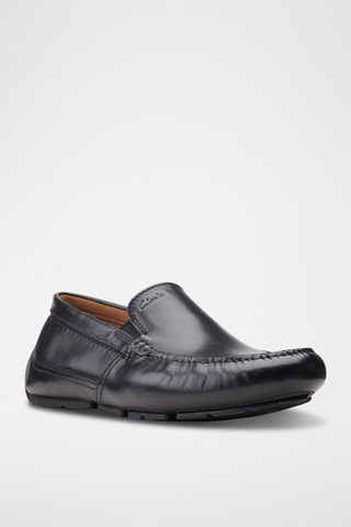 Mocasines de piel Markman - Negro