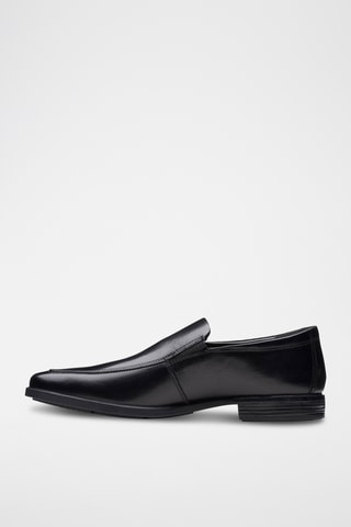Mocasines de piel Howard - Negro