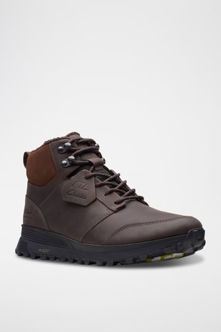 Zapatillas de trekking de piel ATL - Marrón