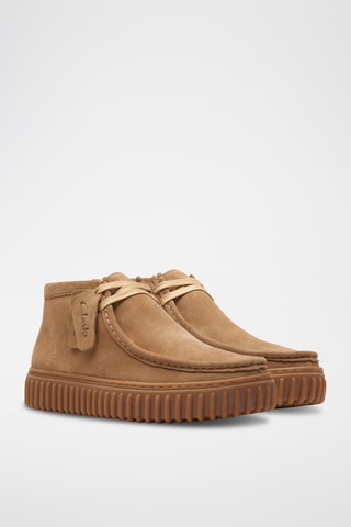 Botas de nobuk Torhill - Marrón claro