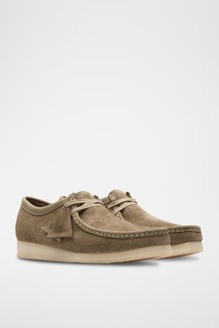 Derbies de nobuk Wallabee - Caqui