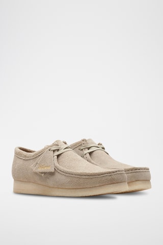 Mocasines de nobuk Wallabee - Beige