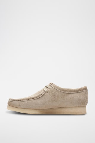 Mocasines de nobuk Wallabee - Beige