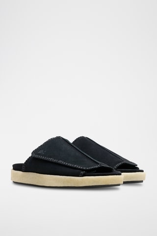 Sandalias de nobuk OverleighSlide - Negro