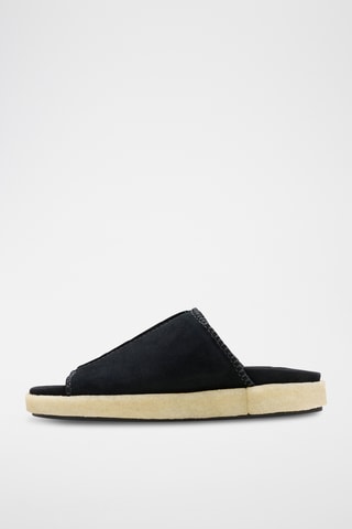 Sandalias de nobuk OverleighSlide - Negro