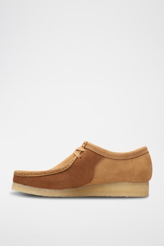 Mocasines de nobuk Wallabee - Camel