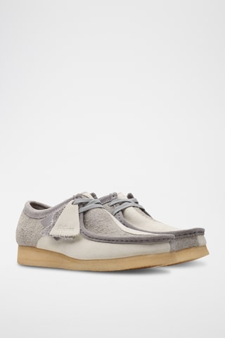 Mocasines de nobuk Wallabee - Gris