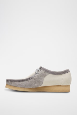 Mocasines de nobuk Wallabee - Gris