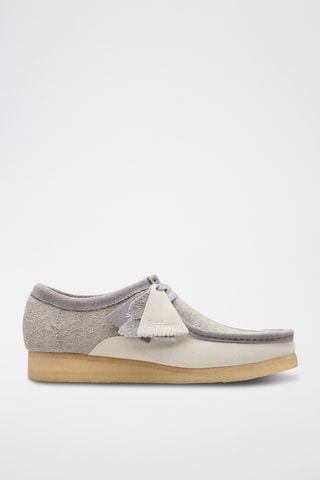 Mocasines de nobuk Wallabee - Gris