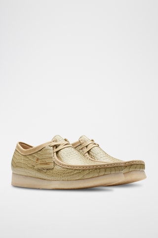 Mocasines de piel Wallabee - Beige