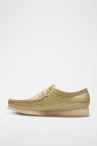 Mocasines de piel Wallabee - Beige