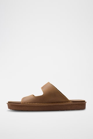 Sandalias de piel Litton - Marrón