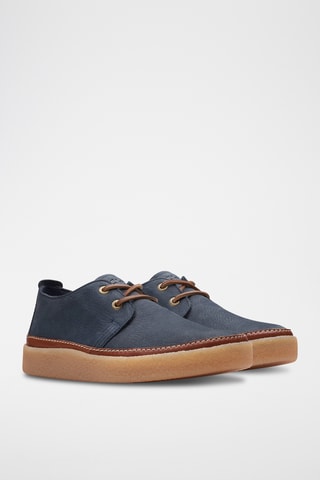 Derbies de piel Clarkwood - Azul