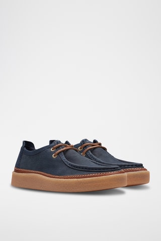 Mocasines de piel Clarkwood - Azul marino