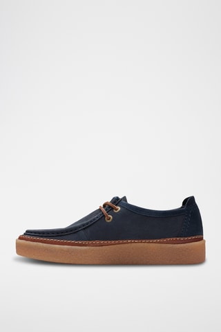 Mocasines de piel Clarkwood - Azul marino