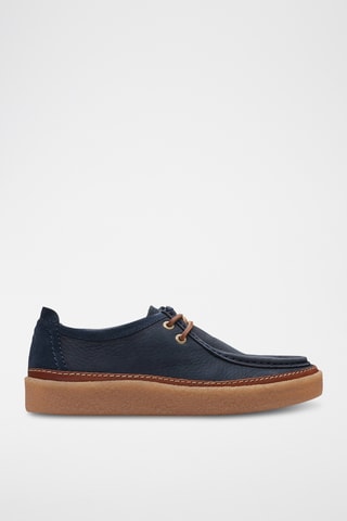 Mocasines de piel Clarkwood - Azul marino