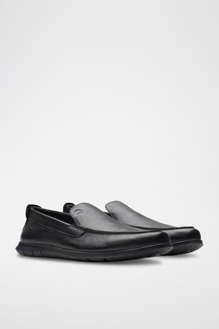 Mocasines de piel Flexway - Negro