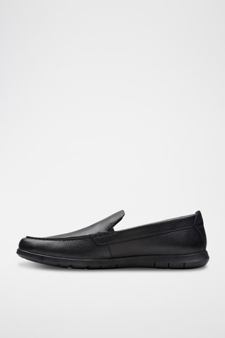 Mocasines de piel Flexway - Negro