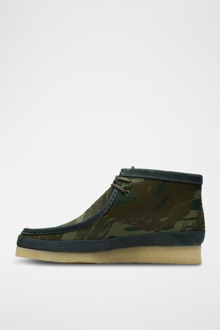 Botas de piel Wallabee - Verde