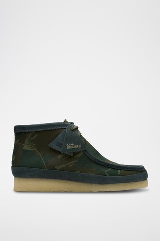 Botas de piel Wallabee - Verde