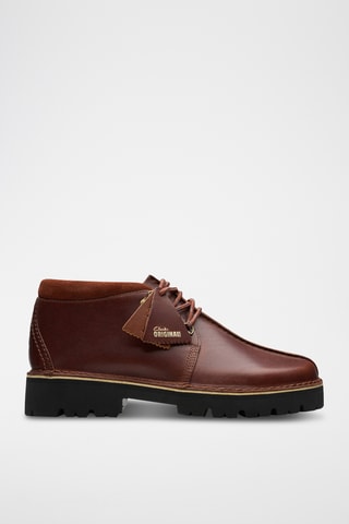 Zapatillas de trekking de piel Trek - Marrón